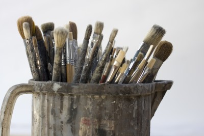 Paintbrushes artist create