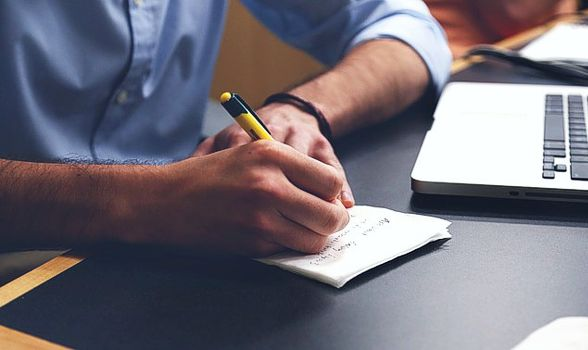 Begin with Start - Writing Business Ideas