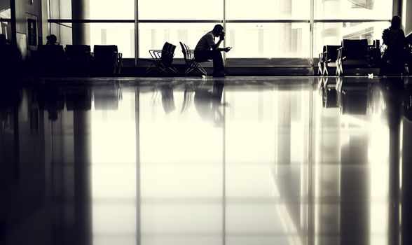 Man At Airport