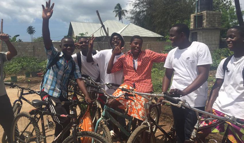 Bicycle Shop Students - Creating Business Skills